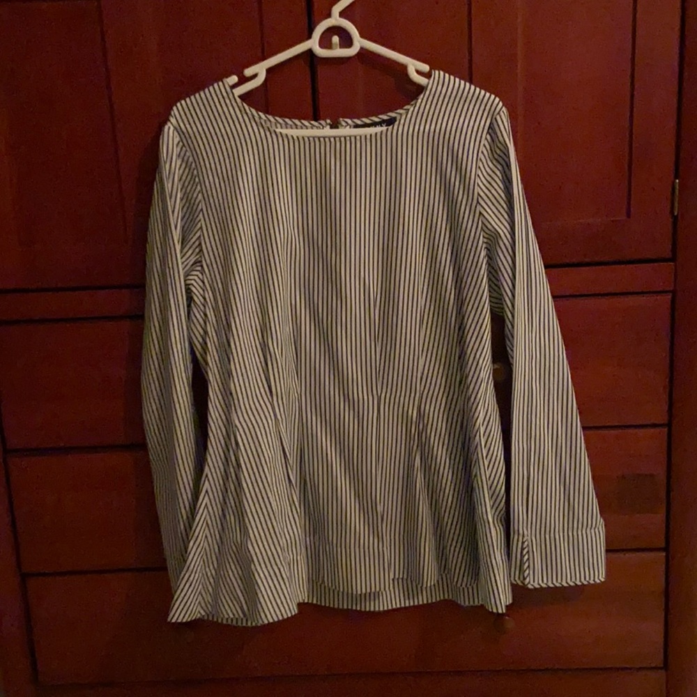 Striped DKNY blouse